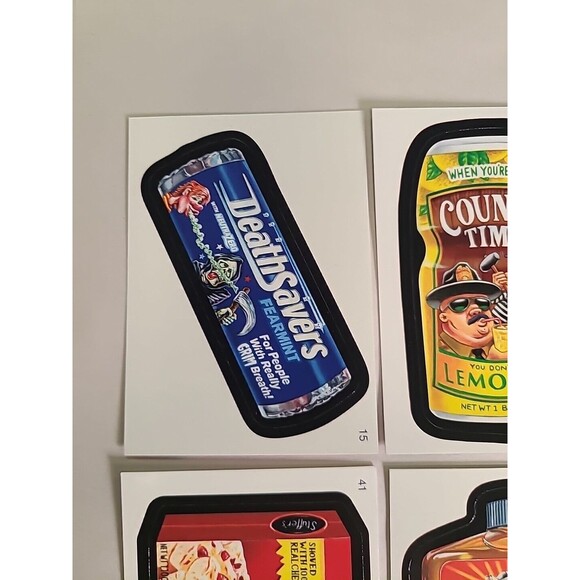 Vintage Inspired MIX LOT of 10 count 2010 Topps Wacky Packages sticker cards - Picture 2 of 11